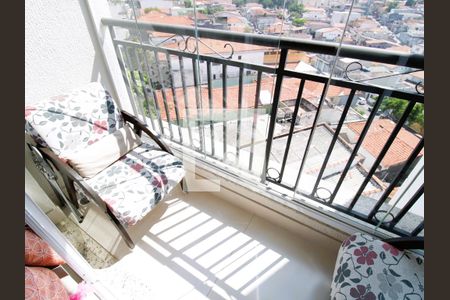 Varanda da Sala de apartamento à venda com 1 quarto, 41m² em Vila Guilherme, São Paulo