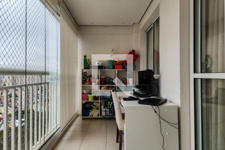 Varanda de apartamento à venda com 2 quartos, 91m² em Vila Lusitania, São Bernardo do Campo