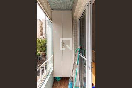 Varanda de apartamento para alugar com 1 quarto, 28m² em Vila Buarque, São Paulo