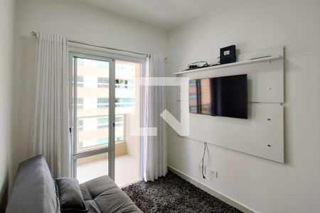 Sala de apartamento para alugar com 3 quartos, 82m² em Canto do Forte, Praia Grande