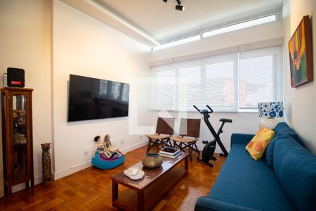 Sala de apartamento à venda com 2 quartos, 75m² em Copacabana, Rio de Janeiro