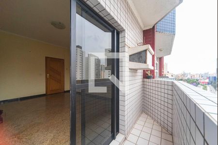 Varanda da Sala de apartamento para alugar com 2 quartos, 80m² em Vila Dora, Santo André
