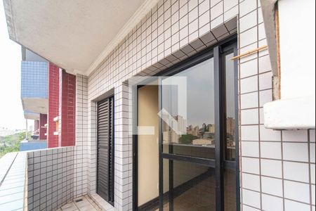 Varanda da Sala de apartamento para alugar com 2 quartos, 80m² em Vila Dora, Santo André