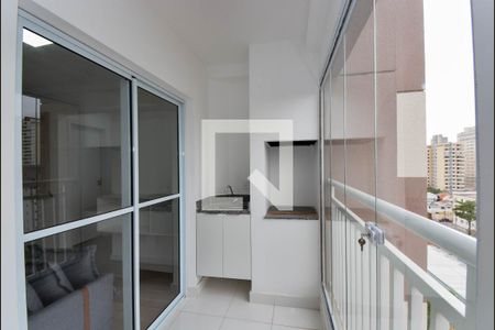 Varanda da Sala de apartamento para alugar com 2 quartos, 51m² em Vila Galvão, Guarulhos