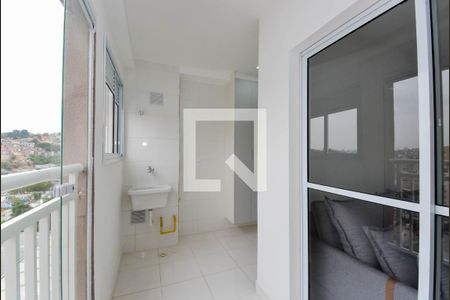 Varanda da Sala de apartamento para alugar com 2 quartos, 51m² em Vila Galvão, Guarulhos