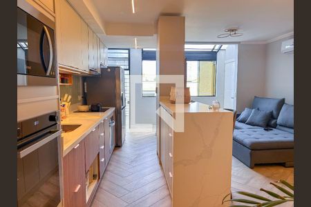 Sala/Cozinha de casa de condomínio à venda com 3 quartos, 140m² em Vila Pereira Cerca, São Paulo