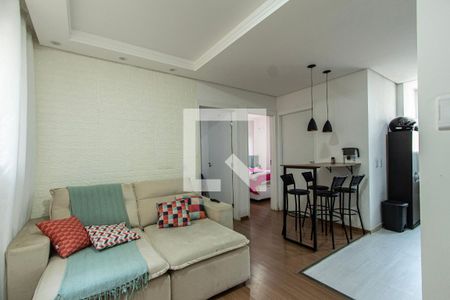 Sala de apartamento para alugar com 2 quartos, 49m² em Recreio dos Sorocabanos, Sorocaba