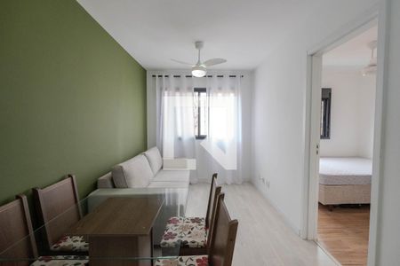 Sala/Cozinha de apartamento à venda com 1 quarto, 37m² em Bela Vista, São Paulo