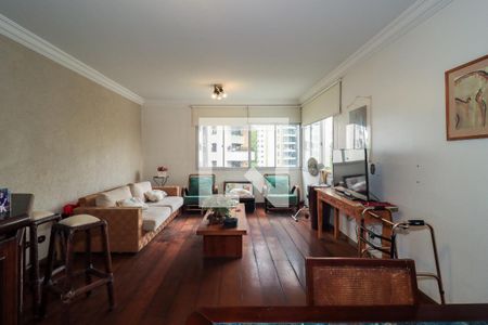 Sala de apartamento à venda com 3 quartos, 124m² em Vila Andrade, São Paulo