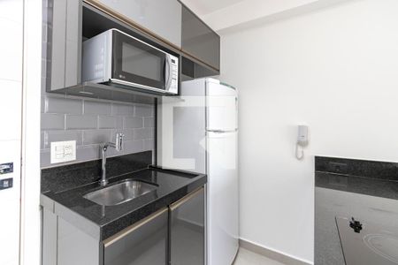 Cozinha de apartamento à venda com 1 quarto, 37m² em Cidade Monções, São Paulo