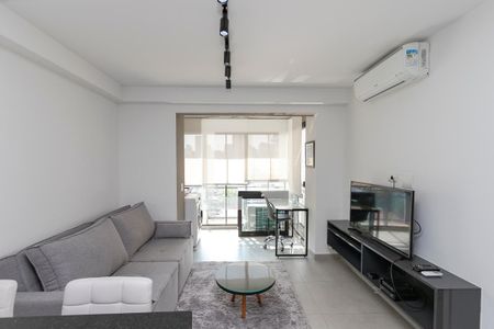 Sala de apartamento à venda com 1 quarto, 37m² em Cidade Monções, São Paulo