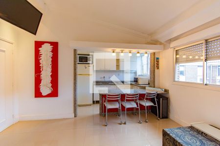 Sala de apartamento para alugar com 2 quartos, 56m² em Marechal Rondon, Canoas