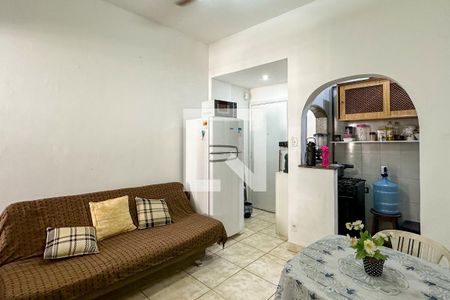 Sala de apartamento para alugar com 1 quarto, 37m² em Copacabana, Rio de Janeiro