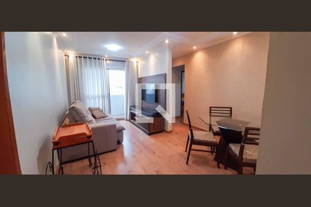 Sala de apartamento para alugar com 2 quartos, 60m² em Jaguaribe, Osasco