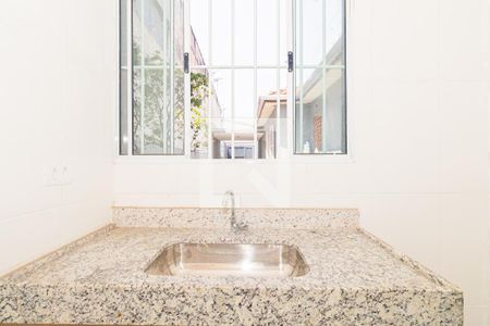 Cozinha de kitnet/studio para alugar com 1 quarto, 21m² em Vila Guilherme, São Paulo