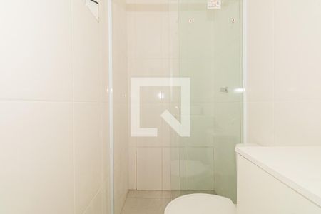 Banheiro de kitnet/studio para alugar com 1 quarto, 19m² em Vila Guilherme, São Paulo