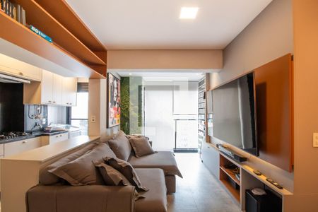 Sala de apartamento à venda com 2 quartos, 65m² em Centro, Osasco