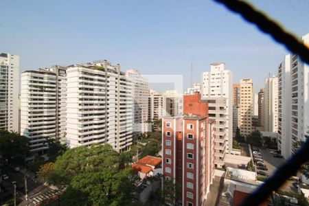 Vista Varanda Sala de Jantar de apartamento à venda com 4 quartos, 250m² em Moema, São Paulo