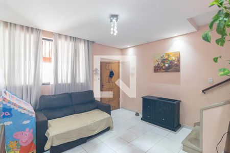 Sala de casa à venda com 2 quartos, 112m² em Campestre, Santo André