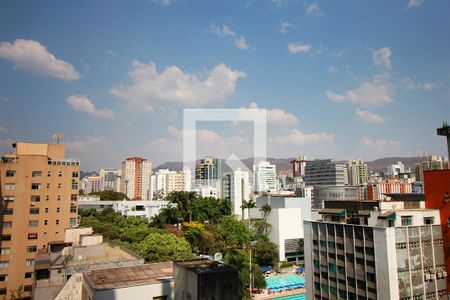 Varanda de apartamento à venda com 4 quartos, 240m² em Lourdes, Belo Horizonte