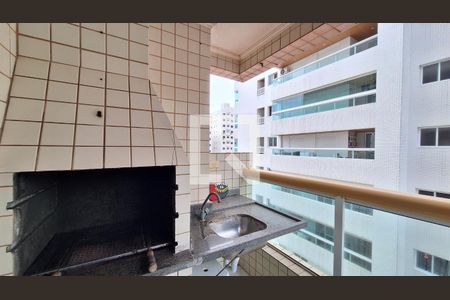 Varanda gourmet de apartamento para alugar com 1 quarto, 47m² em Aviação, Praia Grande