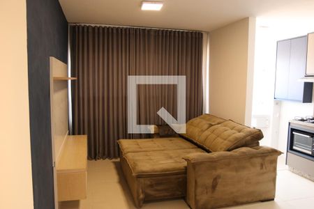 Sala de apartamento para alugar com 2 quartos, 56m² em São Francisco, Goiânia