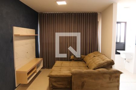 Sala de apartamento para alugar com 2 quartos, 56m² em São Francisco, Goiânia