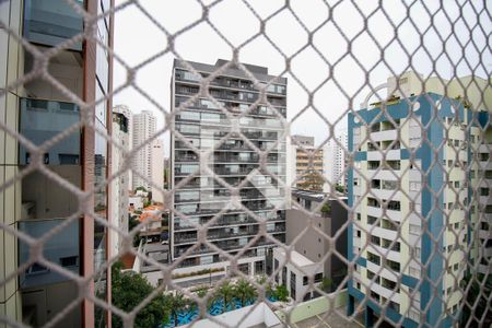 Vista da Sala de apartamento à venda com 1 quarto, 36m² em Paraíso, São Paulo