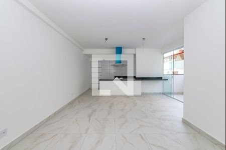 Sala de apartamento à venda com 3 quartos, 80m² em Coração Eucarístico, Belo Horizonte