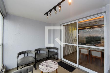 Varanda da Sala de apartamento à venda com 2 quartos, 91m² em Vila Augusta, Guarulhos