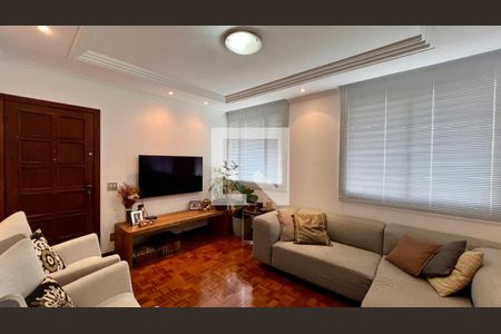 sala de apartamento à venda com 3 quartos, 110m² em Sion, Belo Horizonte