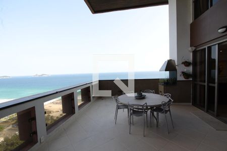 Varanda de apartamento à venda com 4 quartos, 310m² em Barra da Tijuca, Rio de Janeiro