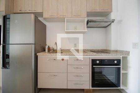 Cozinha de kitnet/studio para alugar com 1 quarto, 30m² em Pinheiros, São Paulo