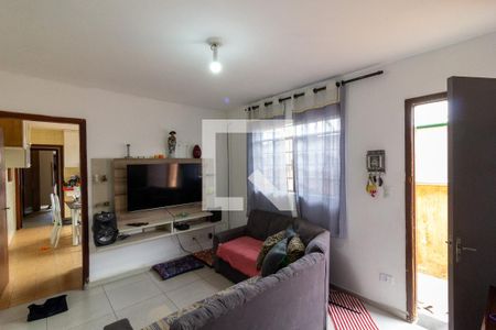 Sala de estar de casa à venda com 3 quartos, 120m² em Jardim Palmares (zona Sul), São Paulo