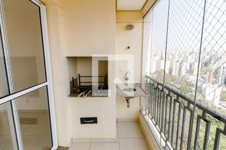 Varanda da Sala de apartamento para alugar com 3 quartos, 90m² em Jardim Londrina, São Paulo