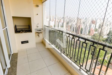 Varanda da Sala de apartamento para alugar com 3 quartos, 90m² em Jardim Londrina, São Paulo