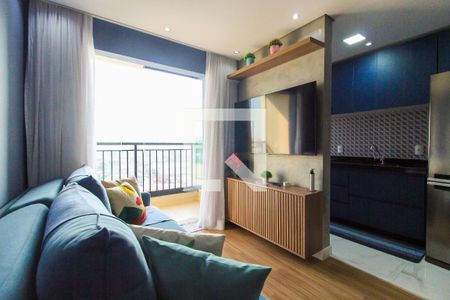 Sala de apartamento à venda com 2 quartos, 54m² em Jardim Norma, São Paulo