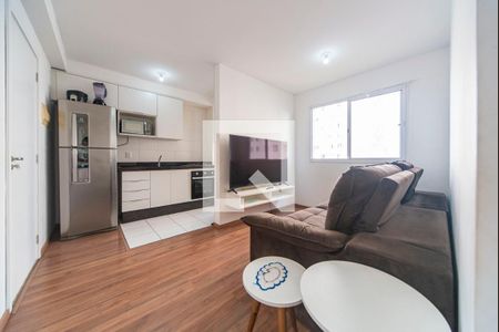 Sala de apartamento para alugar com 2 quartos, 42m² em Parque Sao Vicente, Santo André