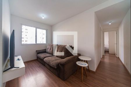 Sala de apartamento para alugar com 2 quartos, 42m² em Parque Sao Vicente, Santo André