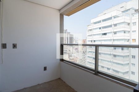 Varanda da Sala/Quarto de kitnet/studio à venda com 1 quarto, 54m² em Bela Vista, São Paulo