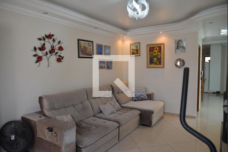 Sala de casa à venda com 3 quartos, 219m² em Vila Linda, Santo André