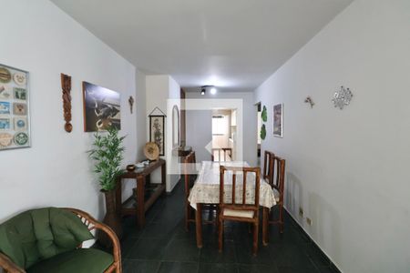 Sala de apartamento para alugar com 4 quartos, 106m² em Vila Julia, Guarujá