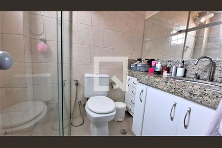 Banheiro de apartamento à venda com 3 quartos, 90m² em Buritis, Belo Horizonte