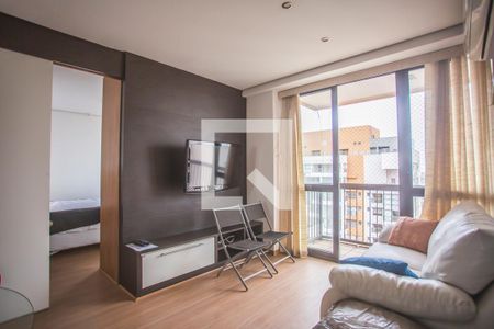 Sala de Estar de apartamento para alugar com 1 quarto, 47m² em Vila Clementino, São Paulo