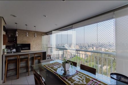 Varanda gourmet de apartamento para alugar com 3 quartos, 105m² em Cambuci, São Paulo