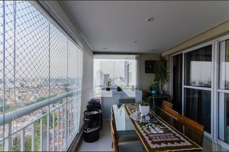 Varanda gourmet de apartamento para alugar com 3 quartos, 105m² em Cambuci, São Paulo