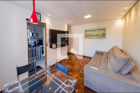 Sala de apartamento à venda com 2 quartos, 52m² em Havaí, Belo Horizonte