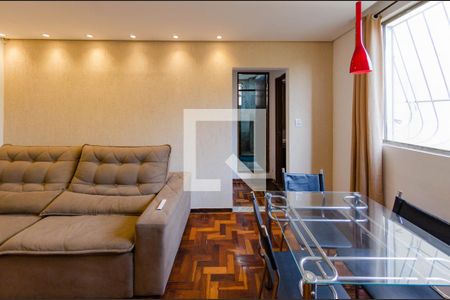 Sala de apartamento à venda com 2 quartos, 52m² em Havaí, Belo Horizonte