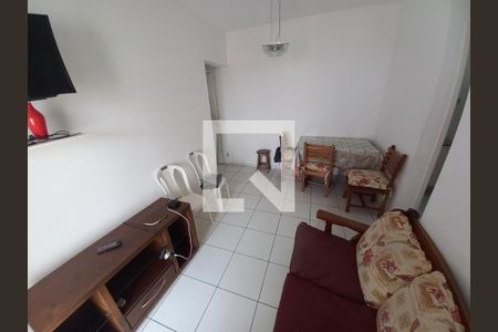 Sala de apartamento para alugar com 2 quartos, 72m² em Centro, São Vicente