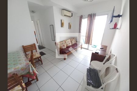 Sala de apartamento para alugar com 2 quartos, 72m² em Centro, São Vicente